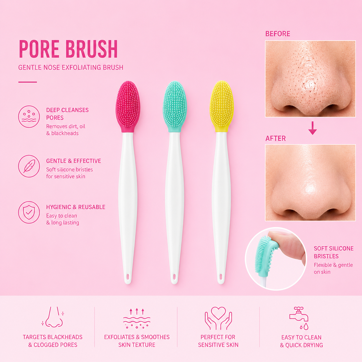 Gommage + Pore Brush