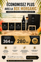 Pack Éclat Morganic بوكس للتنقية والإشراقة