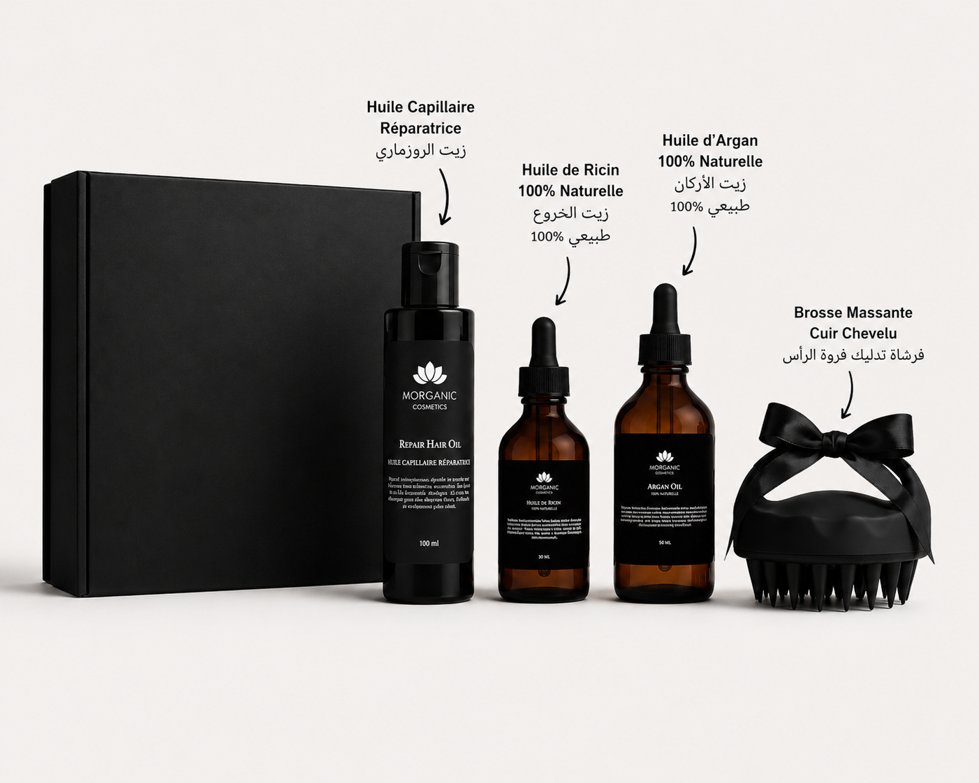 Trio Cheveux avec Argan Oil