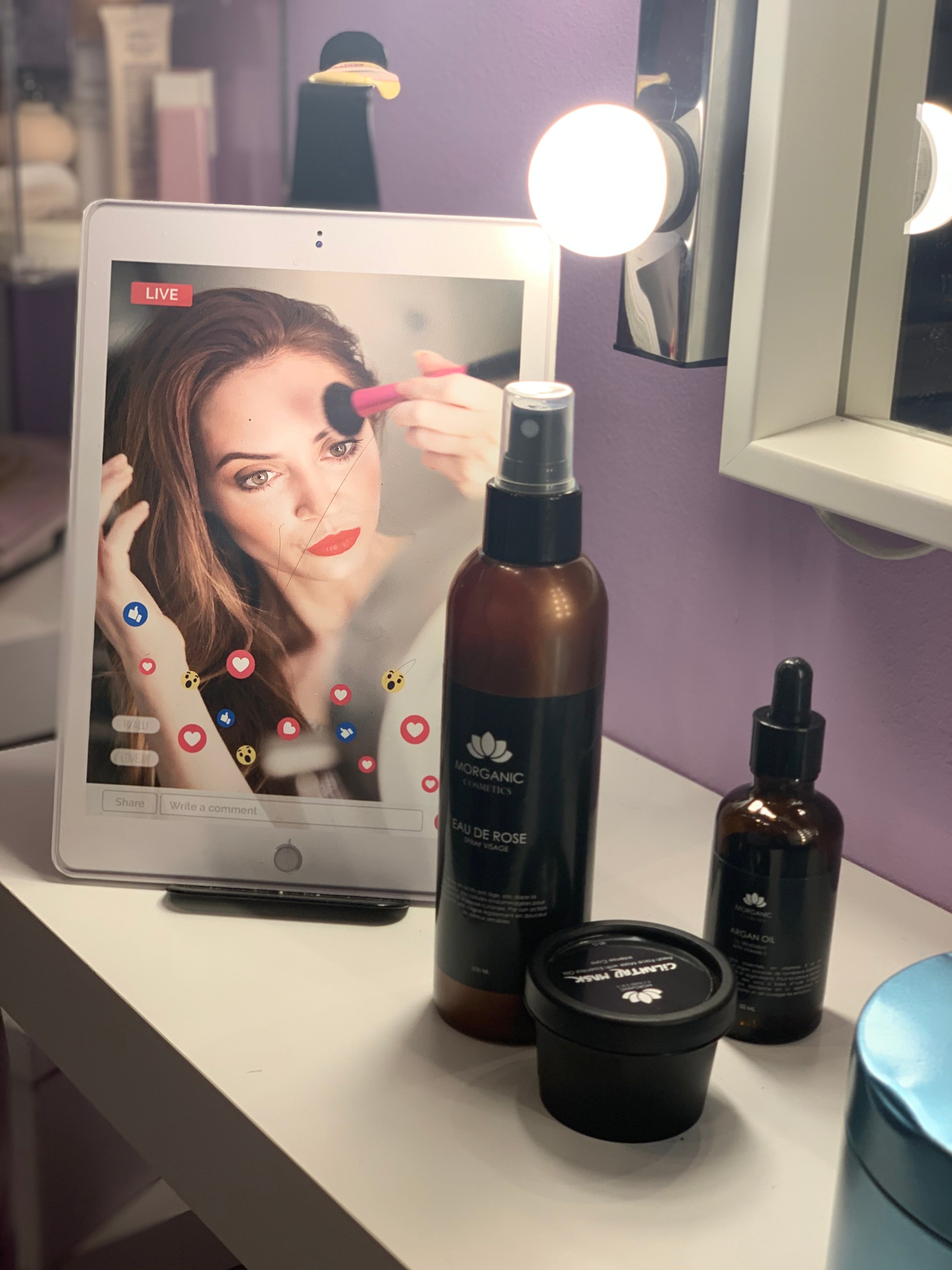 Morganic cosmetics