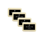 Pack de 4 Savons Visage, soins bio marocains, luxueux pour une peau éclatante et nourrie.